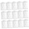 SOESFOUFU 20pcs Dry Cleaning Bag Hanging Suit Dress Jacket Cover Plastic Garment Bag Storage Organizer view 1