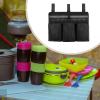 Camping Dish Drying Bag Organizer Oxford Cloth Outdoor Folding Dish Drying Rack Mesh Dinnerware Drainer for Cups Barbecuing view 2