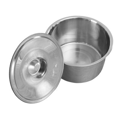 BIUDECO Stainless Steel Deep Bowl Seasoning Basin Bowl Lid Grease Splatter Guard