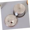BIUDECO Stainless Steel Deep Bowl Seasoning Basin Bowl Lid Grease Splatter Guard view 3