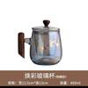 CFFQDQUANB Tea cup Chinese tea cups Glass tea cups 400ml Glass Cup Tea Water Separation Tea Making Cup Household Flower Tea Cup with Lid view 2