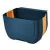 MUSISALY Hanging Wall-Mounted Folding Waste Bin Trash Can for Kitchen Bathroom Office and Classroom Space-Saving Design Capacity Easy to Clean and Install view 1