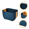 MUSISALY Hanging Wall-Mounted Folding Waste Bin Trash Can for Kitchen Bathroom Office and Classroom Space-Saving Design Capacity Easy to Clean and Install view 3