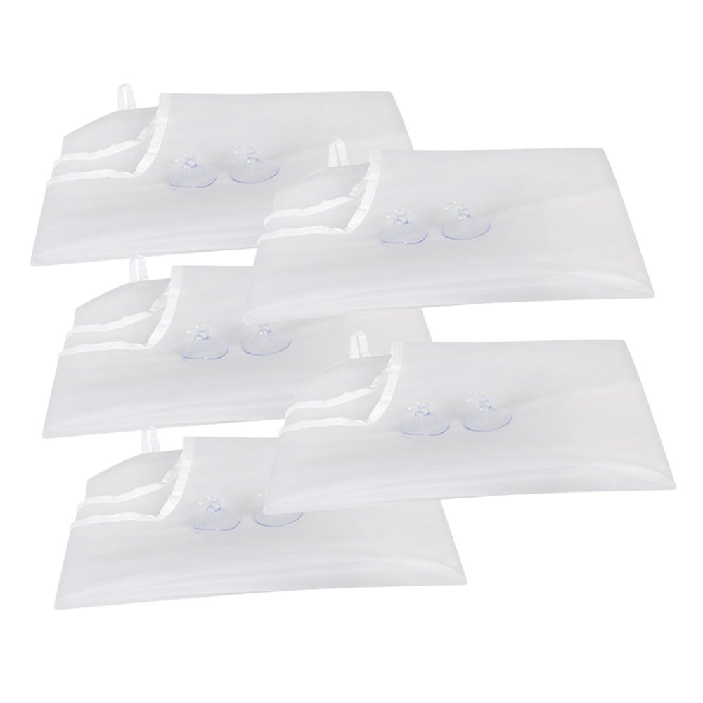 minkissy 5pcs Beard Shaving Bib Apron with Suction Cup Design Easy Clean Beard Catcher for Men Shaving for Tidy Grooming Experience