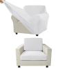 ZYXFYY Couch Cover Velvet, Stretch Sofa Covers for Separate Main Cover/Backrests and Seat Cushions Couch Cover, for Living Room Furniture Slipcovers (White,Small Seat 3 Piece) view 1