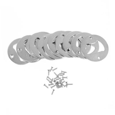 BIUDECO 12pcs Manual Bottle Openers Multifunctional Can Opening Tools for Home Beer Bottle Opener Keyring