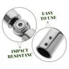STOBAZA Adjustable Elbow Connector Corner Curtain Rod Connect Zinc Alloy Material view 2