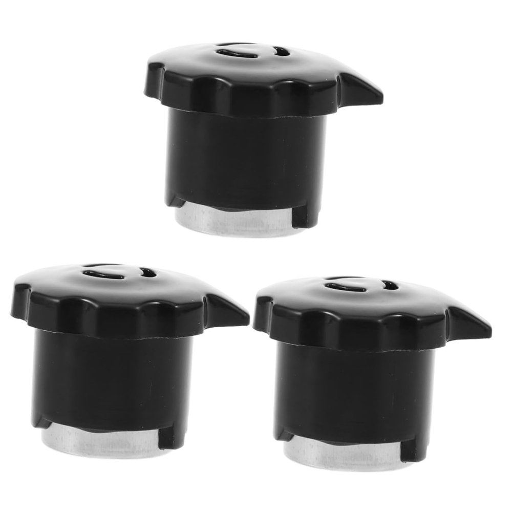 Mikikit 3pcs Pressure Cooker Steam Release Valve Replacement Handle -blockage Safety Accessory for Electric Pressure Cookers Easy Installation and Maintenance