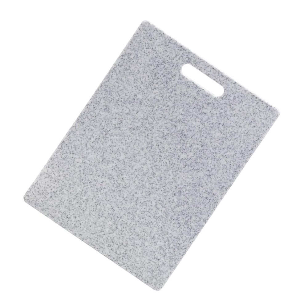 SHOWERORO Non Slip Cutting Board Imitation Marble Chopping Block Handle Chopping Board for Kitchen Marble Tray for Fruit Easy to Wash