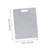 SHOWERORO Non Slip Cutting Board Imitation Marble Chopping Block Handle Chopping Board for Kitchen Marble Tray for Fruit Easy to Wash view 2