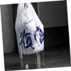 CAXUSD Creative Transparent Storage Bucket Lid Capacity Garbage Bin for Home Organization Container for Toys and Kitchen Use view 3