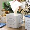 XWBLDBDFC Rice Dispenser,Cereal Container with Spoon, Countertop Flour and Cereal Container with Lids, Kitchen Sealed Food Dispenser for Rice Flour and Soybeans-A view 2