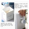 XWBLDBDFC Rice Dispenser,Cereal Container with Spoon, Countertop Flour and Cereal Container with Lids, Kitchen Sealed Food Dispenser for Rice Flour and Soybeans-A view 4