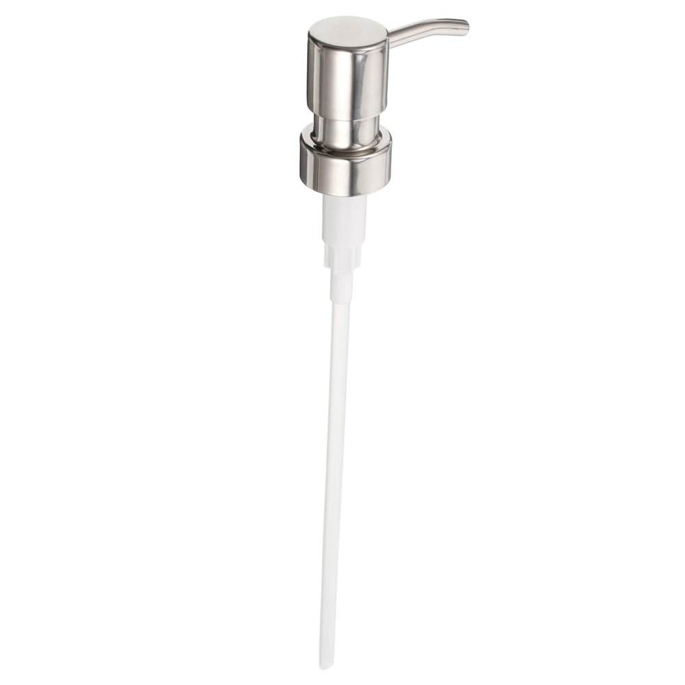 Baluue Stainless Steel Lotion Dispenser Pump Insert Thread Easy-Press Rustproof Pump for Bottle Neck for Soap and Lotion Replacement