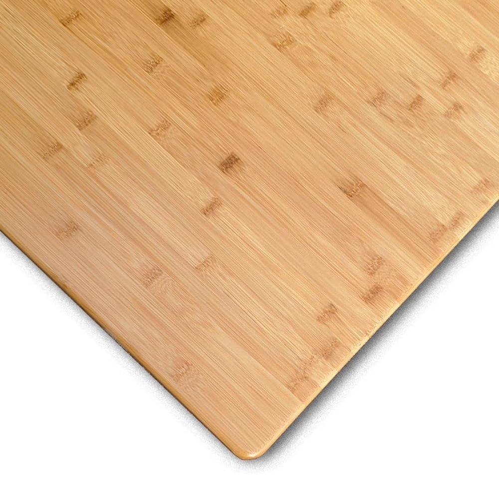 Rygcrud Bamboo Table Top, Universal Rectangular Standard Top Countertop, Whole Piece Solid Board Desk(60x30x2 cm)