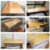 Rygcrud Bamboo Table Top, Universal Rectangular Standard Top Countertop, Whole Piece Solid Board Desk(60x30x2 cm) view 4
