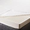 TalatexHome Premium Natural Latex Mattress Topper, Organic Cotton Cover No Memory Foam Chemicals, Help Relief Shoulder & Back Pain (2" King) view 1