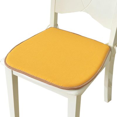 JACOJE Seat Pads for Dining Chairs, Comfortable Dining Chair Cushions, Kitchen Chair Cushions with Ties for Garden Living Room Garden Office Patio(W15,46x43cm(18x17in))