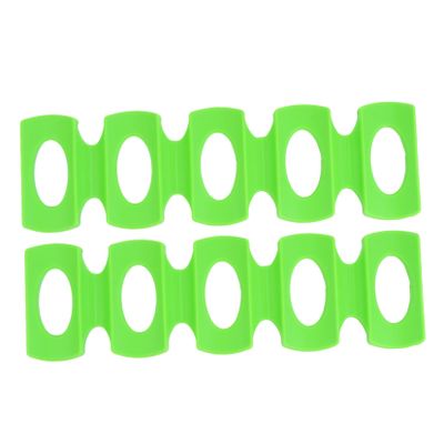 FUNOMOCYA 2pcs Beverage Storage Mat Silicone Fridge Mat Beer Bottles Stacker Can Holder Beer Holder Fridge Organizer Kitchen