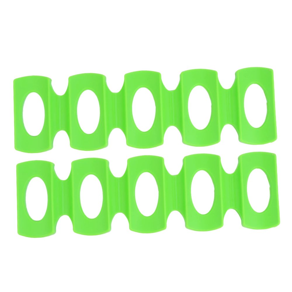 FUNOMOCYA 2pcs Beverage Storage Mat Silicone Fridge Mat Beer Bottles Stacker Can Holder Beer Holder Fridge Organizer Kitchen