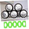 FUNOMOCYA 2pcs Beverage Storage Mat Silicone Fridge Mat Beer Bottles Stacker Can Holder Beer Holder Fridge Organizer Kitchen view 4