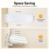 Wall Mounted Ironing Board with Board Cover,Foldable Ironing Boards,180 Rotating Ironing Board for Home Laundry Room Dorm view 2