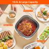2-in-1 Food Steamer Electric Shabu Hot Pot for Home 1200w/Double Layer Hot Food Warmer/Electric Stackable Food Steamer for Three Layers, 10.5L (With 4 Boxes) view 3