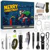 Survival Kit Advent Calendar 2024 Men Teen Boys, 24 Day Adult Countdown Calendar Survival Tool Gift for Teenager Boys Surprise Gifts for Outdoor Enthusiasts view 1