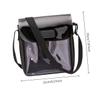 Baluue 1pcs Hairdressing Tool Organizer Bag Portable Crossbody Storage for Hair Styling Tools Barber Supplies and Travel Accessories and Stylish Design for Professionals and Enthusiasts view 2