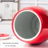 Classic Home Porcelain Food Storage Bottle With Lid - Kitchen Sealed Jar, Ceramic Rice Container, Cylinder for Flour and Food view 4
