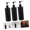 Baluue 3pcs Refillable Travel Toiletry Bottles Hand Soap Dispenser Pump Shampoo Bottle Lotion view 2