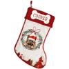 NAZENTI Belgian Tervuren Stocking, Dog Stocking, Christmas Dog Gifts, Custom Christmas Stockings, Dog Christmas Stocking, Christmas Stocking for Dog, Personalized Xmas Hanging Stockings view 1