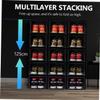 Levemolo 6pcs Plastic Shoe Storage Boxes Stackable Sneaker Organizer with Front Opening Pp Material for Home Organization and Dust Protection view 2