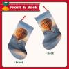 QHWLR Mountain Hot Air Balloon Print Personalized Christmas Stockings 18in Stockings for Xmas Holiday Party Decoration view 2
