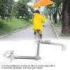 Acouto Umbrella Mount Stand Aluminum Alloy Retractable Umbrella Fixing Frame Bracket Umbrella Stand Umbrella Holder Stand view 2