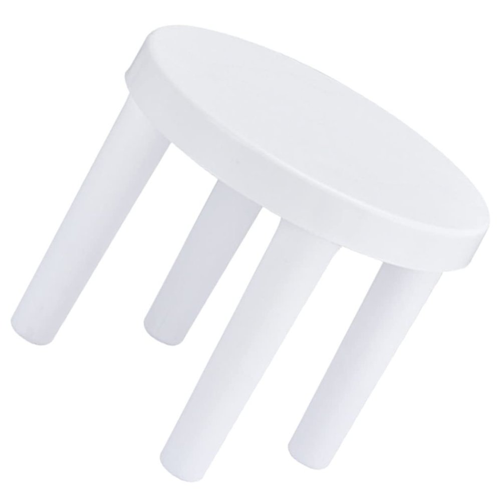 BUTIFULSIC Bathroom Footstool Boy Girl Stool Step Ladder One Step Stool for Boys and Girls