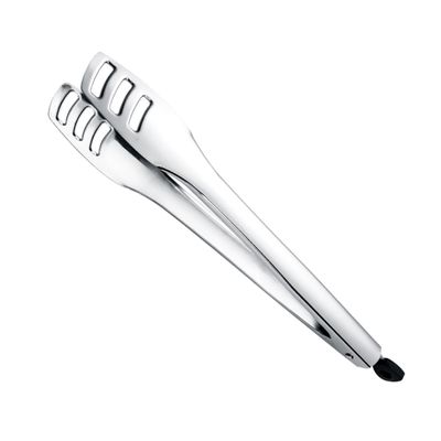 NAMOARLY 1 Pc Bread Clamp Anti-scald Pancake Clamp Fish Tong Food Clip 304 Stainless Steel Bread Serving Tongs for Cooking