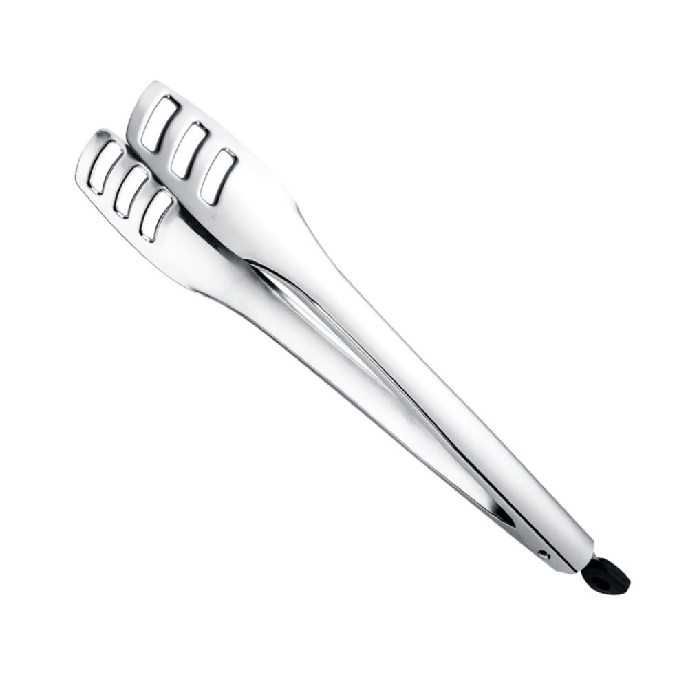 NAMOARLY 1 Pc Bread Clamp Anti-scald Pancake Clamp Fish Tong Food Clip 304 Stainless Steel Bread Serving Tongs for Cooking