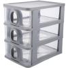 CAXUSD Organizer Drawer Storage Box for Office Desktop Container and Transparent Design for Stationery and Cosmetic Storage view 1