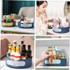 HOLIDYOYO 1pc Rotating Spice Bottle Storage Holder Multipurpose Kitchen Tray for Condiment Organization Nonslip Design for Easy Access to Seasoning Jars Compact and Easy to Clean view 3