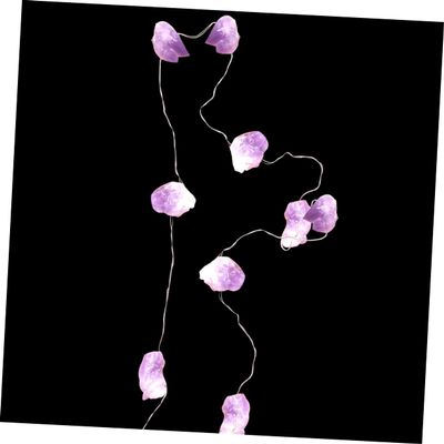 GOOHOCHY 1pc USB Amethyst Light String Led White Light Festive Decor for Home Parties and Christmas Tree Versatile Household Party Lighting