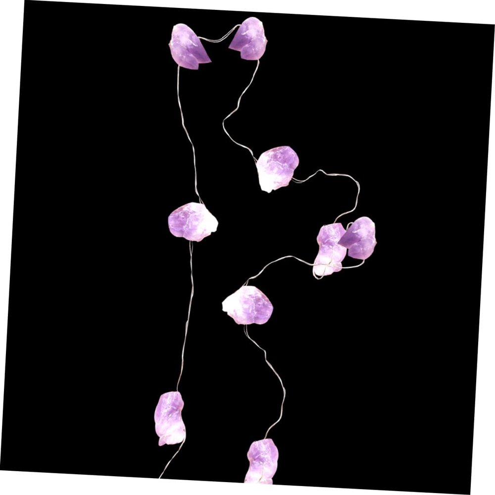 GOOHOCHY 1pc USB Amethyst Light String Led White Light Festive Decor for Home Parties and Christmas Tree Versatile Household Party Lighting