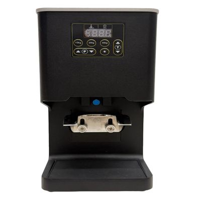 Electronic Automatic Coffee Tamper Machine - Precision Press for Perfect Espresso for Home & Commercial. Adjustable Pressure, Multi-Tamp, Hands Free Operation, Height Adjustable for Wide Range (Black)