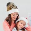 DMHVGEW Christmas Hats Beach on The Pacific Coast Printed Christmas Hat for Adults Santa Hats for Adults Men Women Funny Xmas Hat New Year Festive Party Christmas Supplies view 4