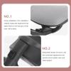 Office Computer Chair Headrest Adjustable Height Rotating Neck Support view 3