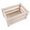 HOMOCONO Large-capacity Wooden Laundry Basket Vintage Storage Basket for Dirty Clothes and Sturdy Design for Bathroom Nursery Bedroom and Living Room Handheld Clothing Holder view 1