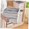 FONDOTIN 3pcs Clothes Folding Board Stacking Board Storage Rack Garments Folding Pants Storage Organizer Space-efficient Design view 2