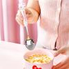 2 PCS Spoon and Fork Set, Cute Stainless Steel Silverware Set, Cartoon Salad Forks and Soup Spoons, Gift for Her view 3