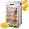 Naturalpowev Food Dehydrator, Dehydrator for Food and Jerky, Fruits, Herbs, Veggies, 24H Timer & Temperature Settings, Commercial Food Dehydrator, Recipe Book Included,18-Trays view 1