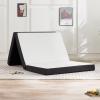 4 Inch Folding Mattress Single Size, Foldable Floor Memory Foam Mattress, Portable Camping Mattress, CertiPUR-US Certified Collapsible Bed Mattress Pad view 1